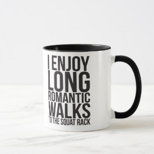 Taza Disfruto De Largas Caminatas Románticas Al Rincón