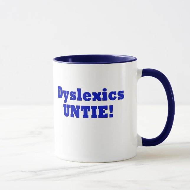 Taza Disléxicos (Derecha)