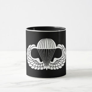 Taza distintivo de paracaidista