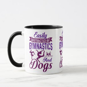Taza Distracción fácil por gimnasia y perros