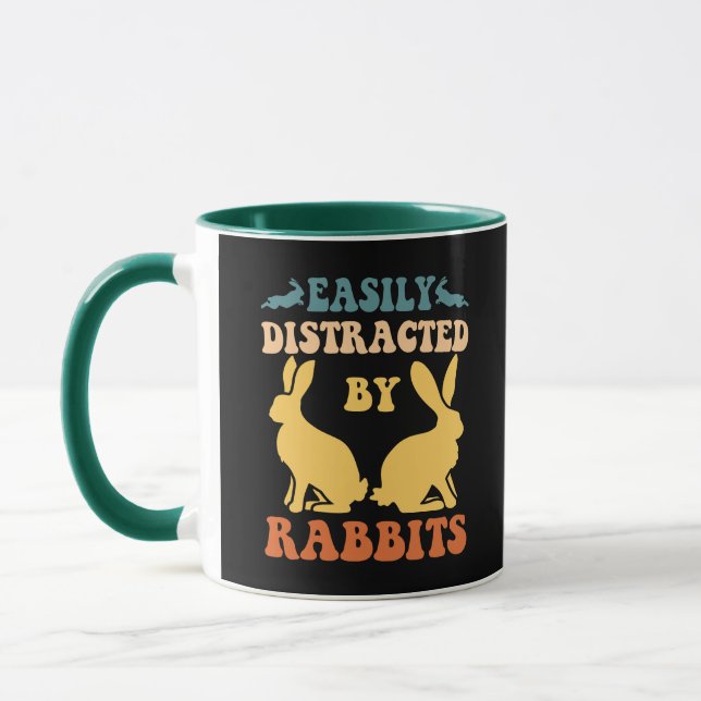 Taza Distracción fácil por los conejos (Izquierda)
