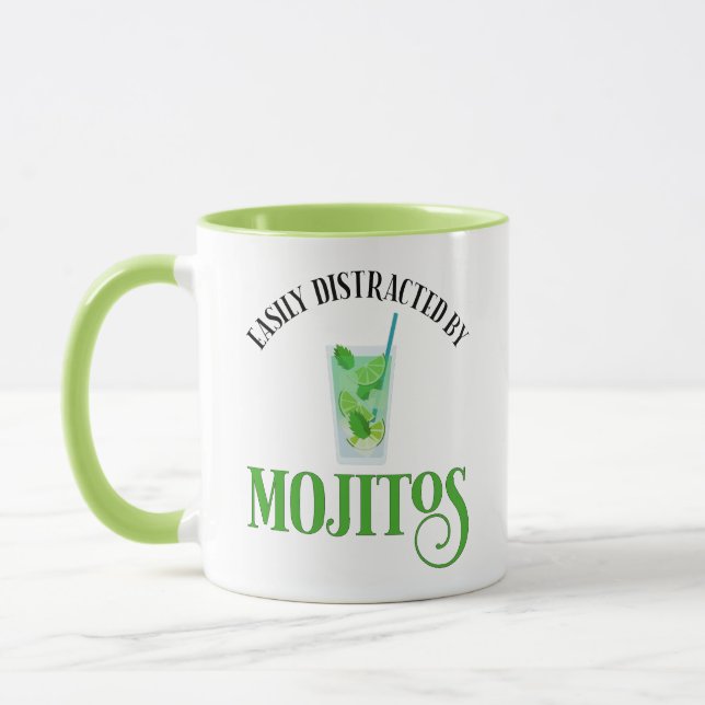 Taza Distrado Fácilmente Por Mojitos (Izquierda)