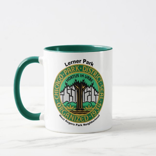 Taza Distrito de Parques de Chicago, Parque Lerner (Izquierda)