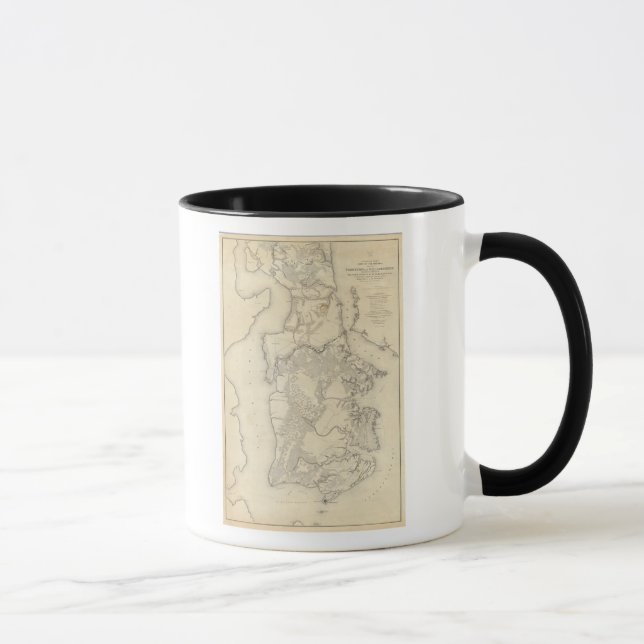 Taza Distrito de Yorktown Williamsburg (Derecha)