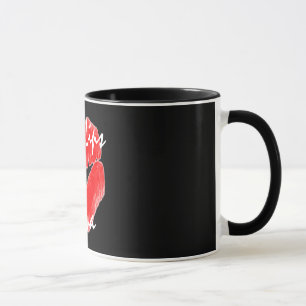 Taza "Diva de los labios calientes" Mug - Personalizabl