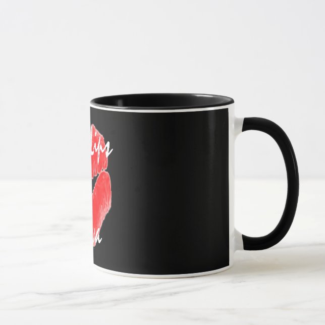 Taza "Diva de los labios calientes" Mug - Personalizabl (Derecha)