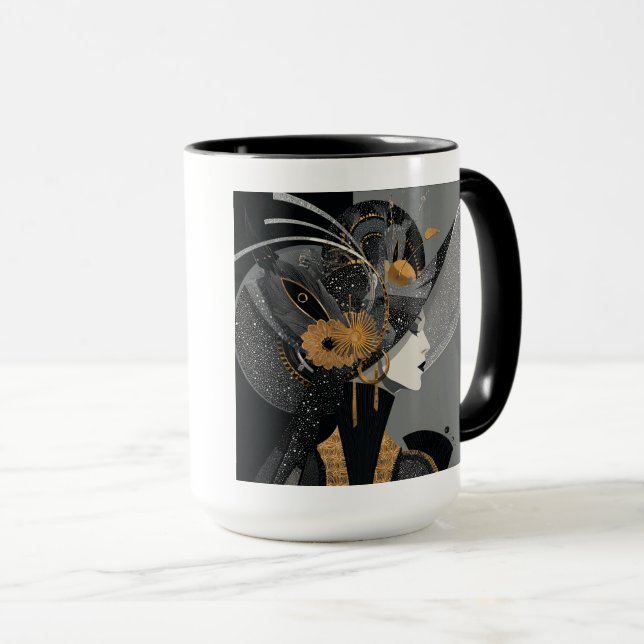 TAZA DIVÁ ELEGANTE #3 (Anverso derecho)