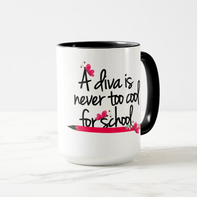 Taza Diva Gift Mug (Anverso derecho)