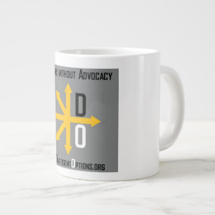 Taza divergente del jumbo de las opciones