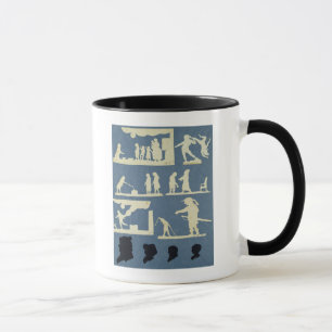 Taza Diversas escenas