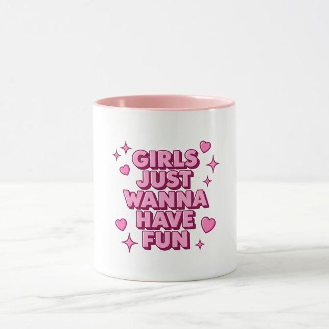 Taza Diversión de chicas (Centro)