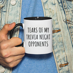TAZA DIVERSIÓN, LÁGRIMAS DE MIS OPONENTES DE LA NOCHE D