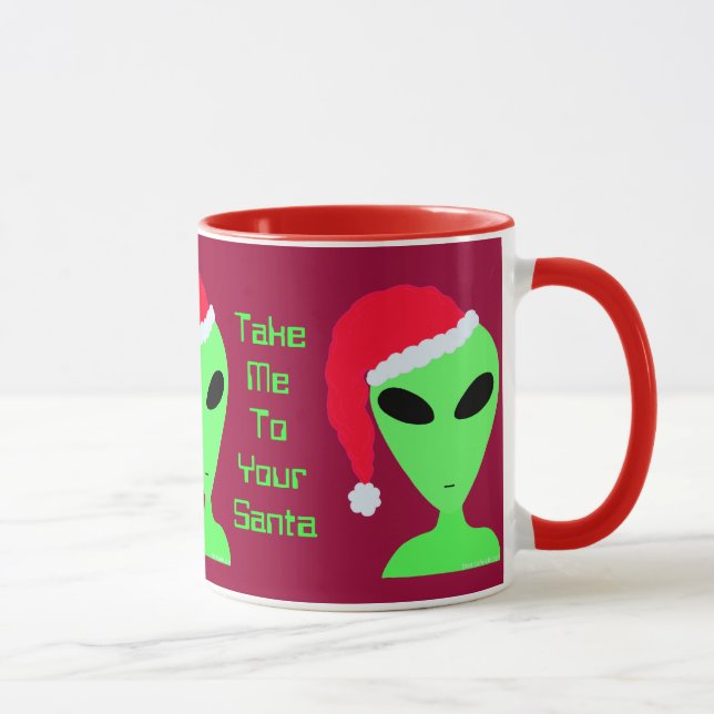 Taza Diversión Llévame A Tu Festividad De Humor De Sant (Derecha)