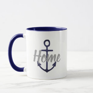 Taza diversión náutica + ANCHOR HOME