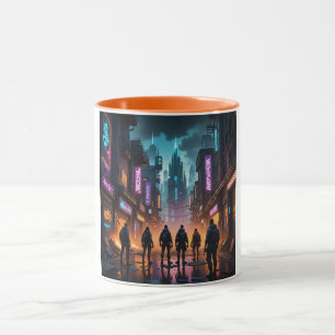 Taza Diversión nocturna de amigos de juegos de mesa