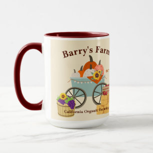 Taza Diversión Personalizada en la Granja
