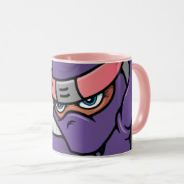Taza Diversión Purple Ninja