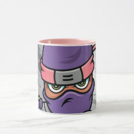 Taza Diversión Purple Ninja