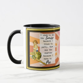 Taza Divertida Café Regalo Mejor Amiga "Amanecer"