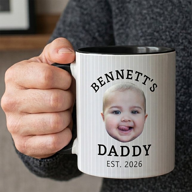 Taza divertida con foto de bebé personalizada para (Subido por el creador)