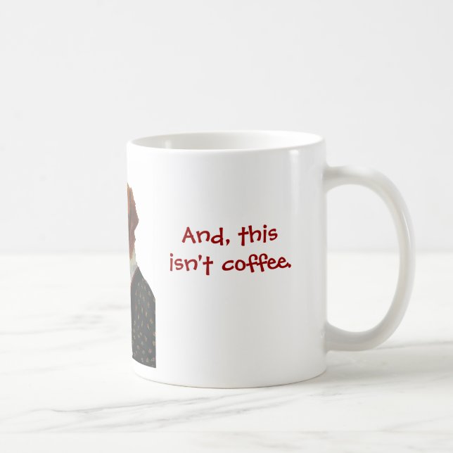 Taza divertida con St Bernard (Derecha)