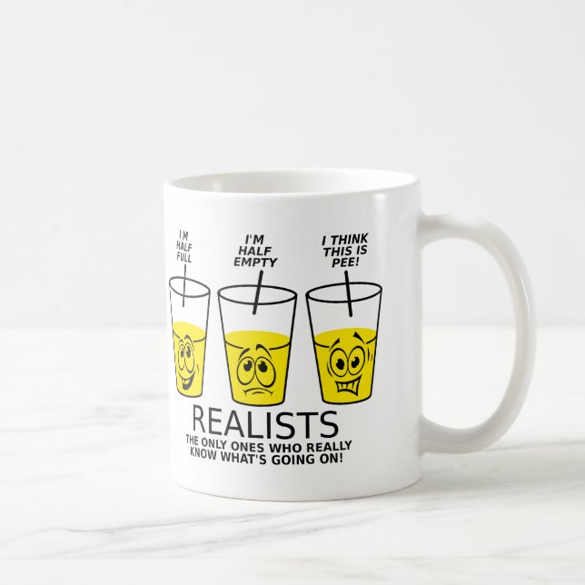 Taza Divertida Copa Realista (Derecha)