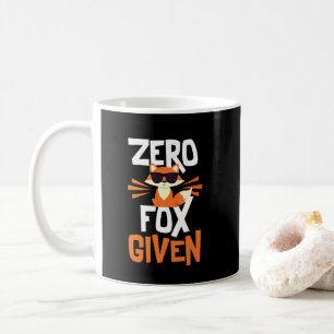 Taza divertida dada Fox cero de la cita