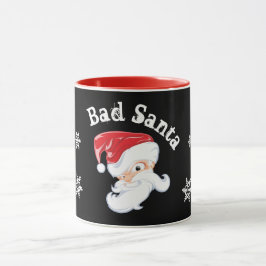 Taza divertida de Bad Santa de 11 oz