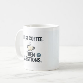 Taza Divertida De Café Para Oficina Primera Café L