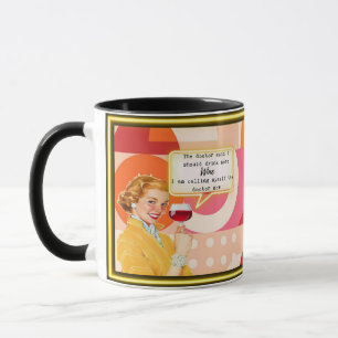 Taza divertida de café regalo mejor amiga "Doctor"