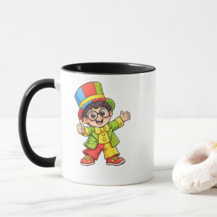 Taza divertida de dibujos animados – Diseño de per