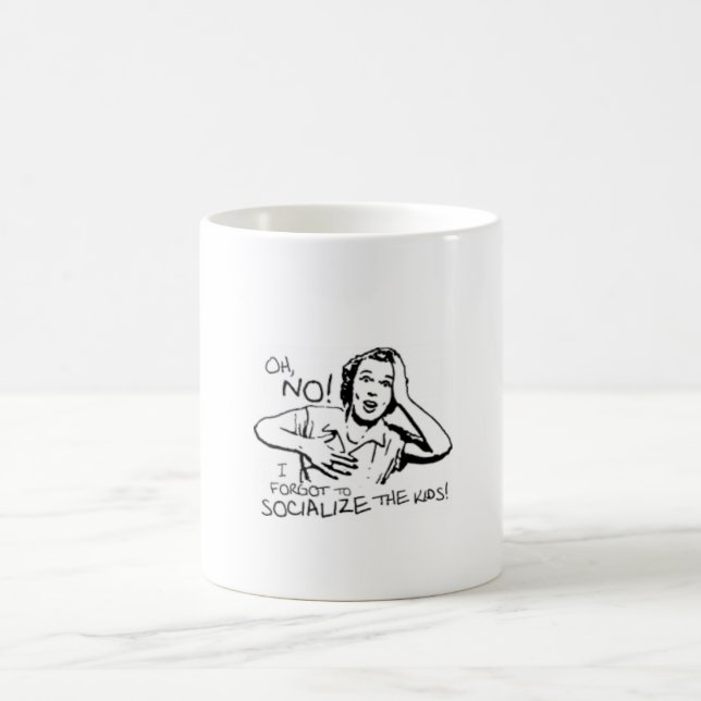 Taza divertida de Homeschool (Centro)
