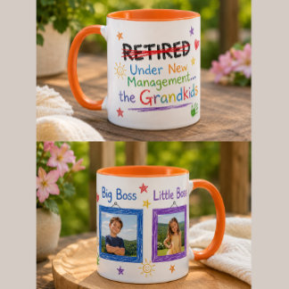 Taza divertida de jubilación con nietos (personali
