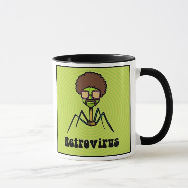 Taza divertida de la biología (Derecha)
