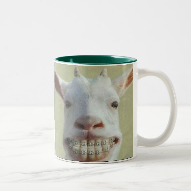 Taza divertida de la cabra (Derecha)