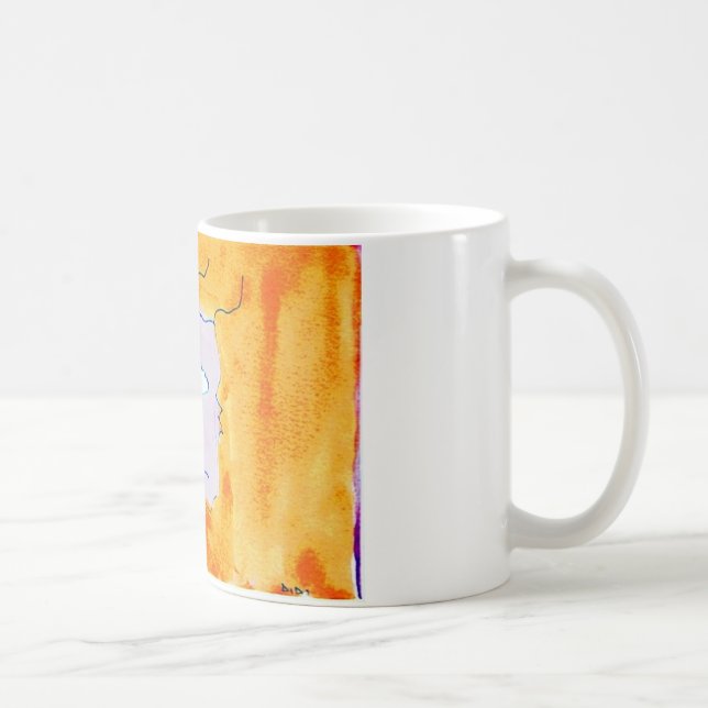 Taza divertida de la cara (Derecha)