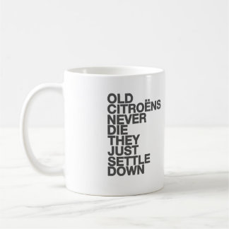 Taza divertida de la cita de Citroen