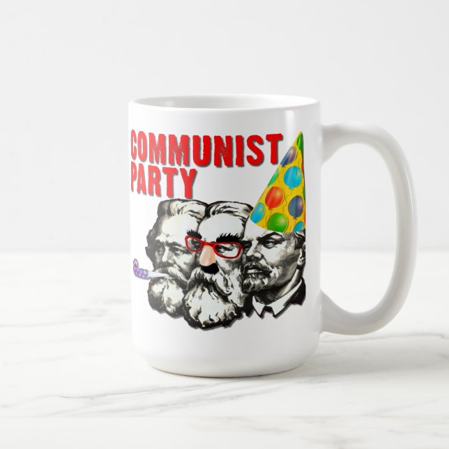 Taza divertida de la parodia del Partido Comunista (Derecha)