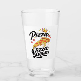 Taza divertida de la reina de la pizza para mujere