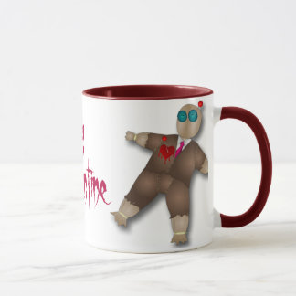 Taza divertida de la tarjeta del día de San