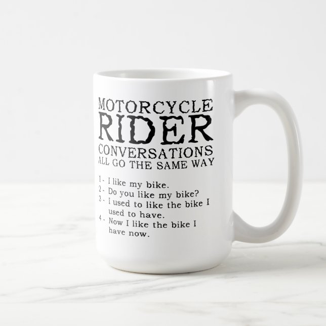 Taza divertida de las conversaciones de la (Derecha)