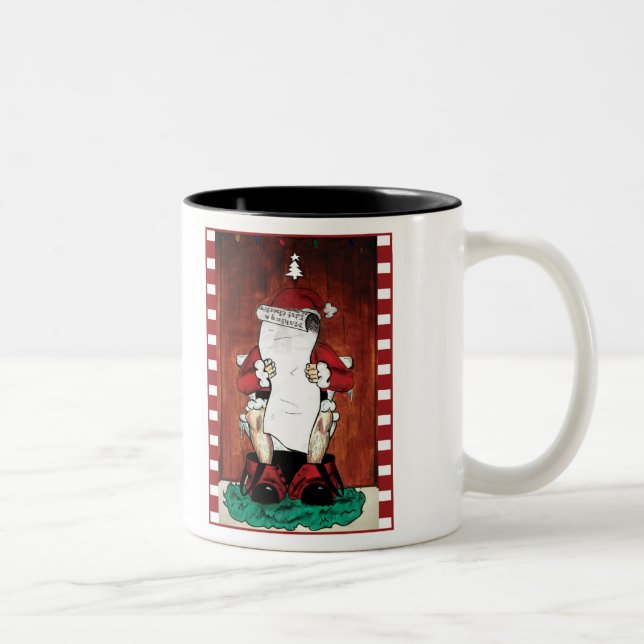Taza divertida de Santa (Derecha)