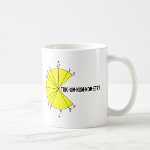 taza divertida de Trig-OM-nom-nom-etry