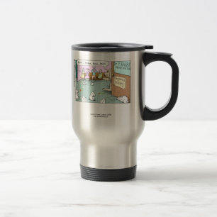 Taza Divertida de Viaje de Ginecólogos de Conejo