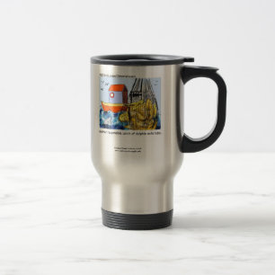 Taza Divertida de Viaje Tuba Segura para Delfines