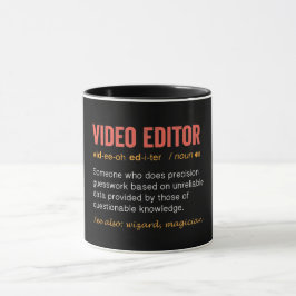 Taza Divertida definición del editor de vídeo