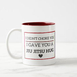 Taza divertida del abrazo de Jiu Jitsu