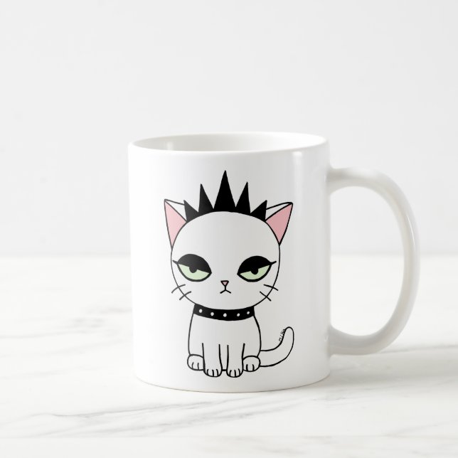 Taza divertida del amante del gato de la taza de (Derecha)