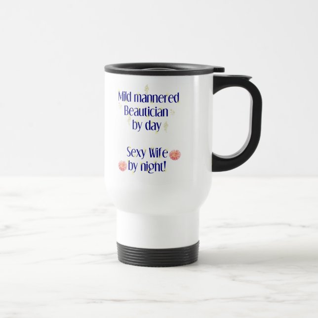 Taza divertida del Beautician (Derecha)
