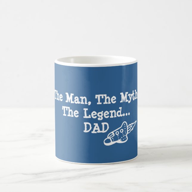 Taza divertida del día de padre (Centro)